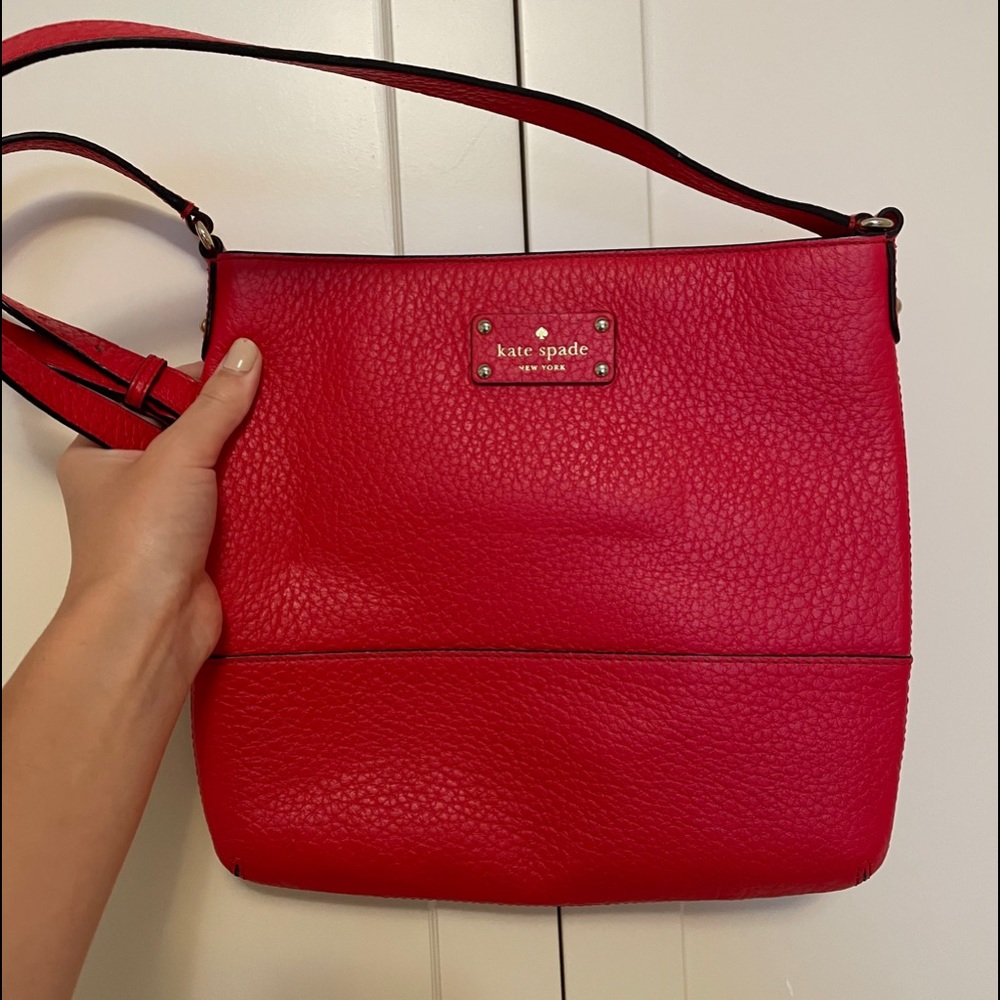 Red Kate Spade Crossbody